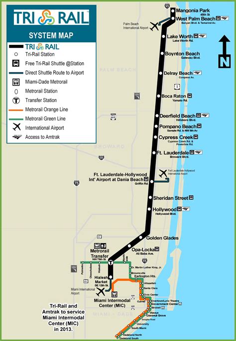 Miami Metrorail Train Schedule