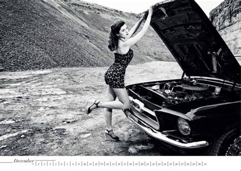 Auto Kalender mit Sex Appeal US Cars Girls 2015 Kalenderblätter haben Pepp und Sexappeal