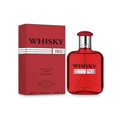 Whisky Red Eau De Toilette Pour Homme 100 Ml La Fleurette Whisky Red