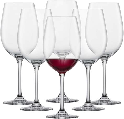 Amazon Schott Zwiesel Bordeaux Red Wine Glass Classico Set Of 6