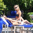 Bella Hadid Big Tits Hard Nipples In Nude Bikini In Miami Showing Her Pussy