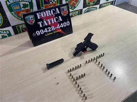 Pm Det M Homem Por Porte Ilegal De Arma De Fogo Na Zona Norte Ssp