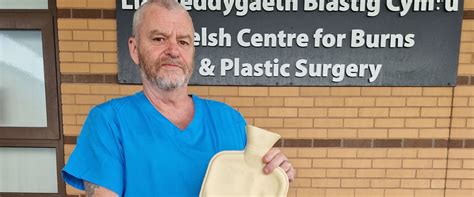 Burns Patient S Stark Warning About The Potential Dangers Of Hot Water Bottles Swansea Bay