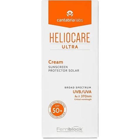 Солнцезащитный крем с SPF 90 HELIOCARE ULTRA CREAM SPF90 SUNSCREEN, 50 ...