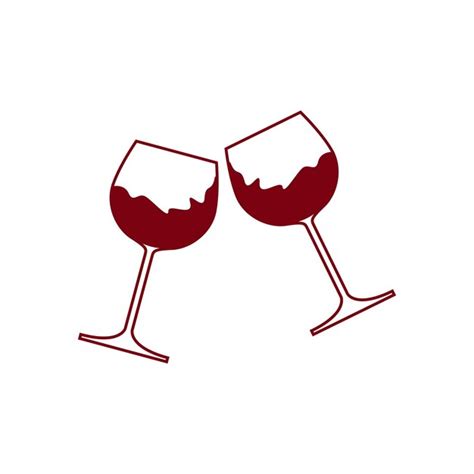 Premium Vector Vector Of A Cheering Wine Glass Cheer Icon