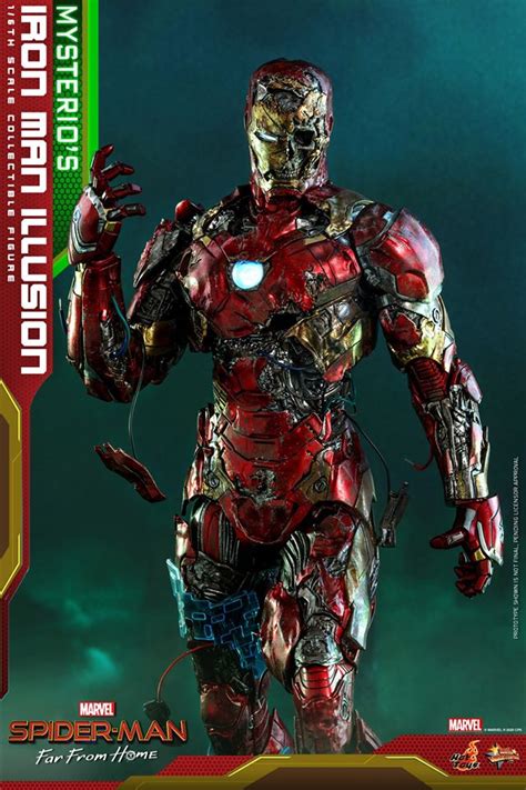 Hot Toys MMS580 1 6 Spider Man Far From Home Mysterios Iron Man Illusion AcareToys จำหนาย