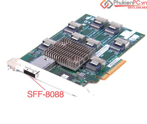 Cáp Mini SAS SFF-8088 to SFF-8088 1M