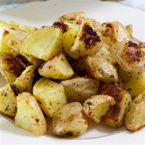 Crispy Roasted Ranch Potatoes Mindy S Cooking Obsession