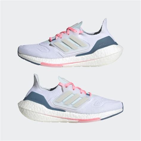 Adidas Ultraboost 22 Shoes White Women Running Adidas Us