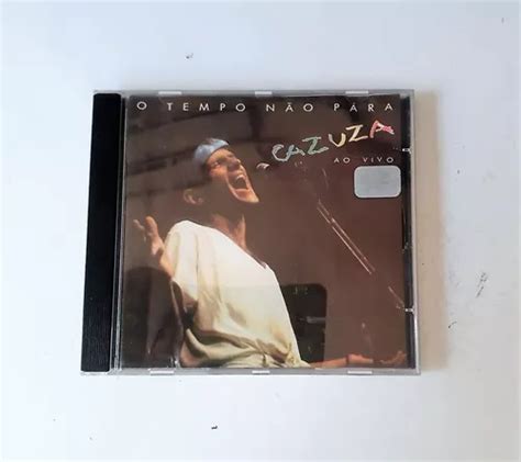 Cd Cazuza O Tempo N O Para Ao Vivo Mercadolivre