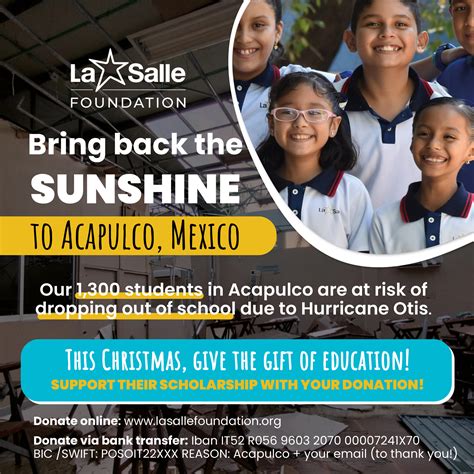 Bring Back the Sunshine to Acapulco! – La Salle Worldwide | lasalleorg
