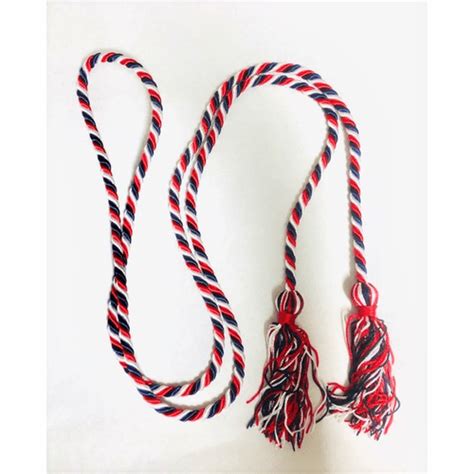 Rwb Flag Cord And Tassel Red White Blue Flag Tassel