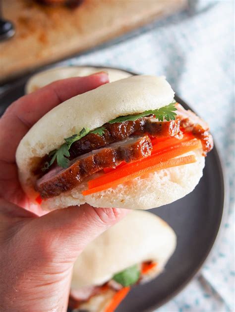 Steamed Bao Buns With Pork Carolines Cooking