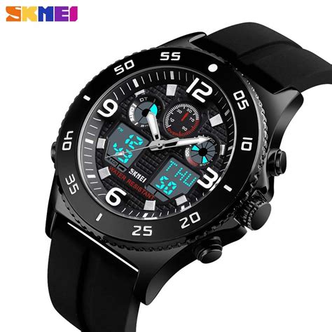 SKMEI reloj Digital de lujo cronógrafo deportivo informal de pulsera