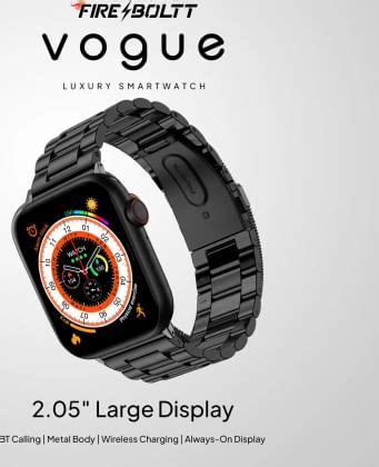 Fire Boltt Vogue Smartwatch Price In India 2025 Full Specs Review