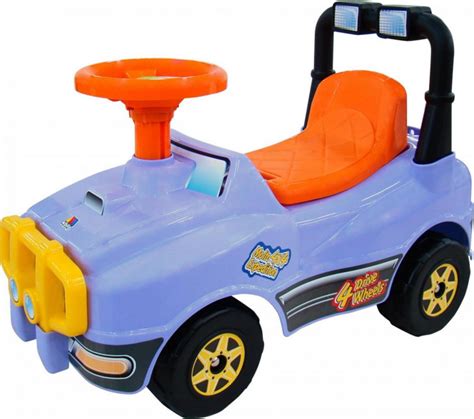 Автомобиль Джип каталка - №4 (сиреневый) - 3шт в уп / опт полесье рус