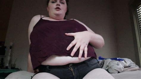 Weight Gain Shake And Nude Belly Rub Danni The Fatty Clips Sale