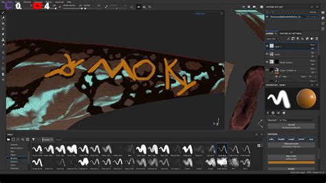 Kto Mods Dino Skins Substance Painter Youtube