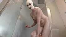 Clipspool Asianrubberdoll Gets Naked In The Shower