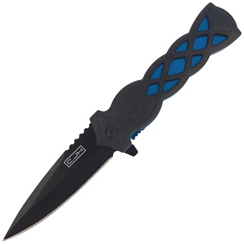 Nóż CJH Herbertz Solingen Black Blue Black Blade 44008 sklep