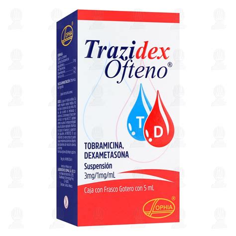 Comprar Trazidex Ofteno 5ml Suspensión Gotas Farmacia Prixz