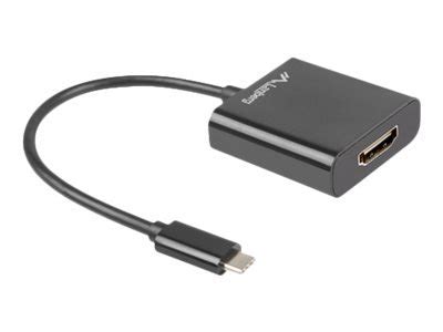 Lanberg Usb C M Na Hdmi F Adapt R Kabel Cm Displayport Alt