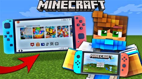 Working Nitendo Switch In Minecraft Using Command Blocks No Mods