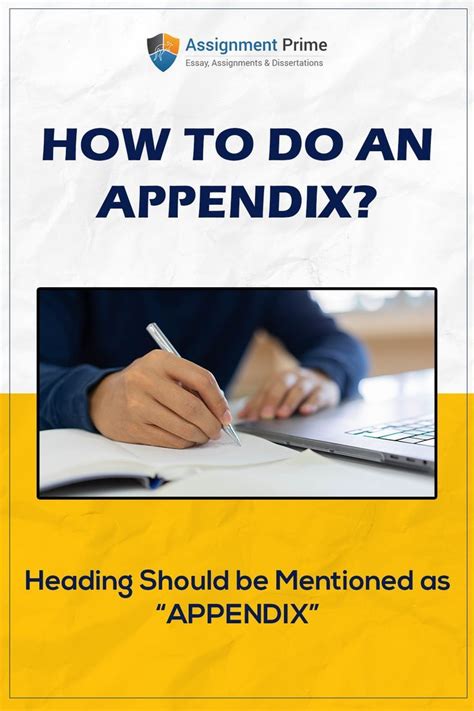 How To Write Appendix Jasmine Clark