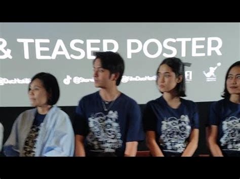 Konferensi Pers Trailer Teaser Poster Dua Hati Biru Youtube