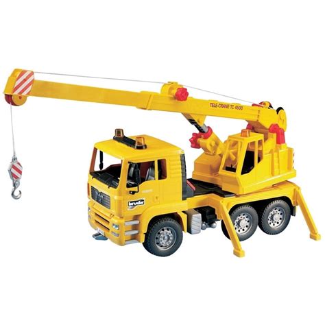 Bruder Man Crane Truck Without Light And Sound Module 2754