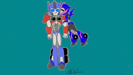 Arcee and Optimus on Arcee-Pairings - DeviantArt