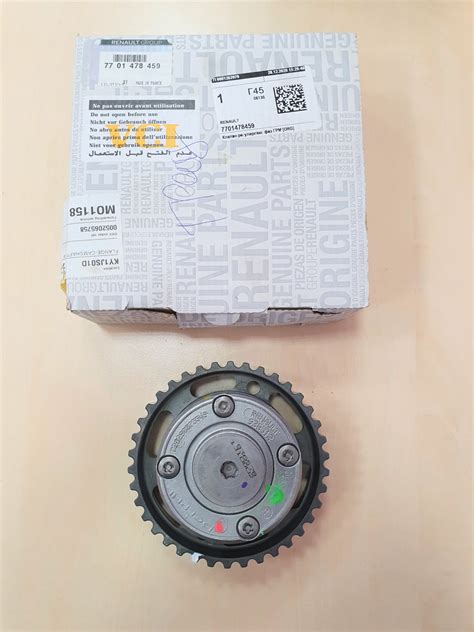 7701478459 Фазорегулятор распредвала (мет) RENAULT | Запчасти на DRIVE2
