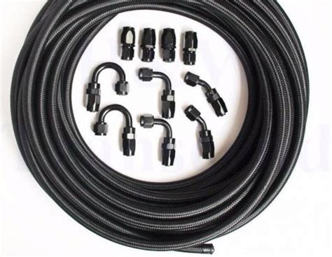 Find Race Fuel Line Kit 6an 8an Adjustable Fuel Regulator Fuel