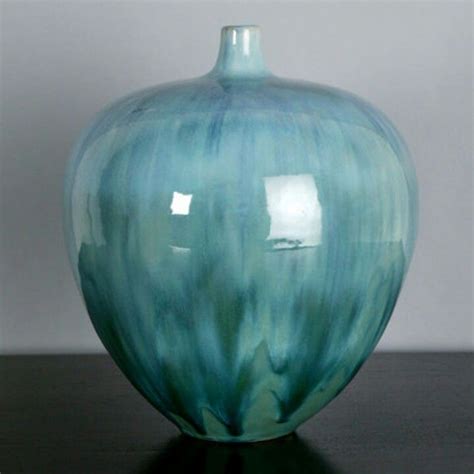 Teal ceramic vase | Teal image, Vase, Ceramic vase