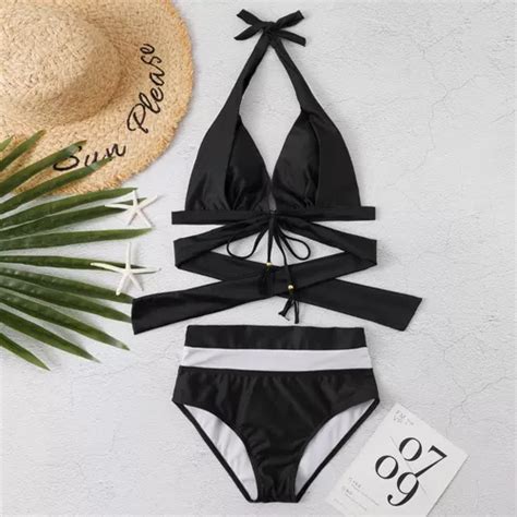 Trajes De Ba O Para Mujer Pieza Conjunto De Bikini Ba Ador Mercadolibre
