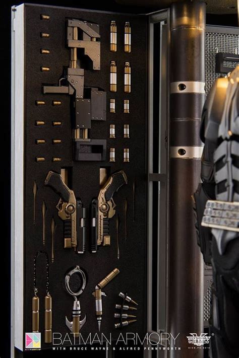 Hot ToysMMS Batman Armory with Bruce Wayne and Alfred Pennyworth Set成品圖 Hot toys Batman