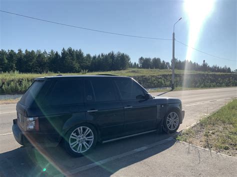 Передний левый пневмобаллон — Land Rover Range Rover (3G), 4,2 л, 2009 ...