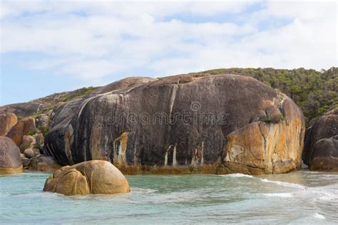 elephant rocks stock photo image  landscape australia
