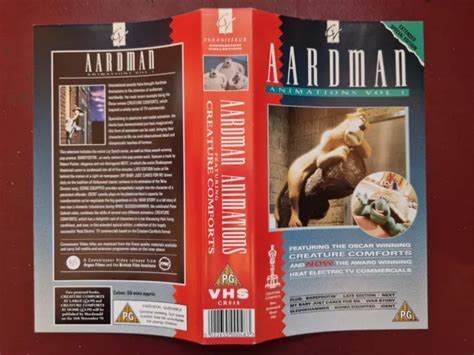 Aardman Animated Vol1 Creature Comforts Used Video Sleevecover