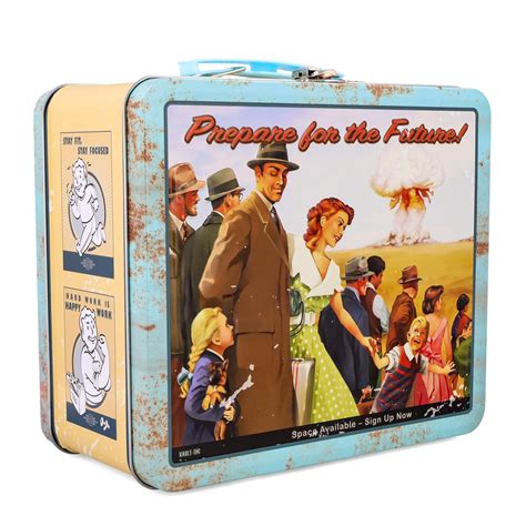 Fallout Vault-Tec "Prepare for Future" Lunchbox | Free Shipping