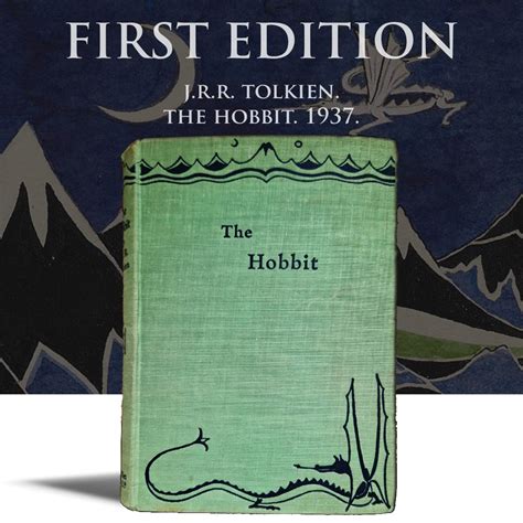 The Hobbit 1937 First Edition Previously Owned By Tolkiens Uncle