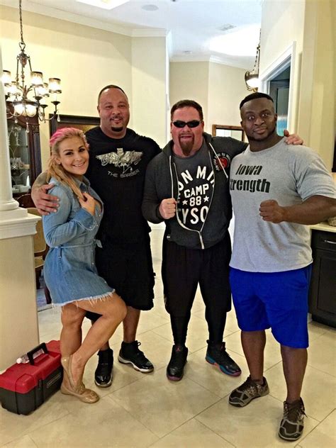 Natalya Her Dad Big E Theodore James Katherine Wilson Natalie