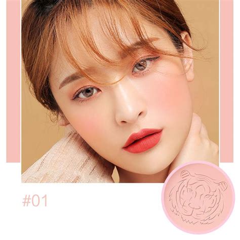 LAMEILA Nude Paleta De Rubor De Un Solo Color Para Contorno De Mejillas Naturales Shopee