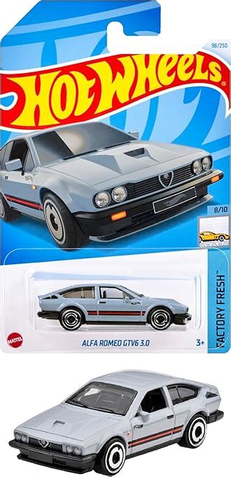 Amazon co jp ホットウィール Hot Wheels ベーシックカー アルファロメオ GTV ミニカー 才 HXP おもちゃ