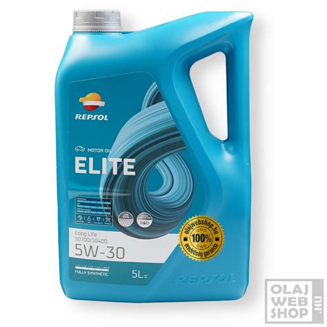 Repsol ELITE LongLife 50700/50400 5W-30 motorolaj 5L - 5W-30