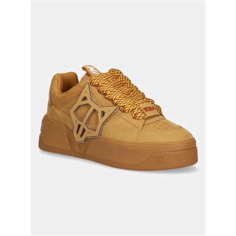 Nubukové tenisky Naked Wolfe Kosa pánske hnedá farba Kosa Wheat GLAMI sk