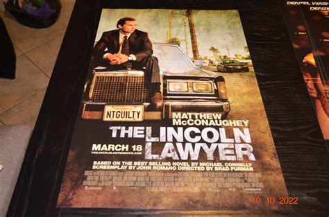 Lincoln Lawyer Movie Poster
