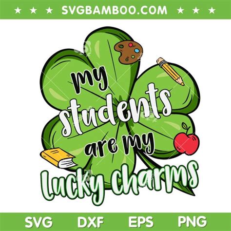 Funny Shamrock Fuck Lucky You SVG PNG