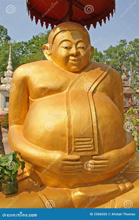 Fat Buddha Stock Photo Image Of Religion Sculpture Stomach 2506026