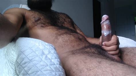 Hombre Peludo Se Masturba Pre Semen Gran Crema Blanca En Polla Pornhub Gay